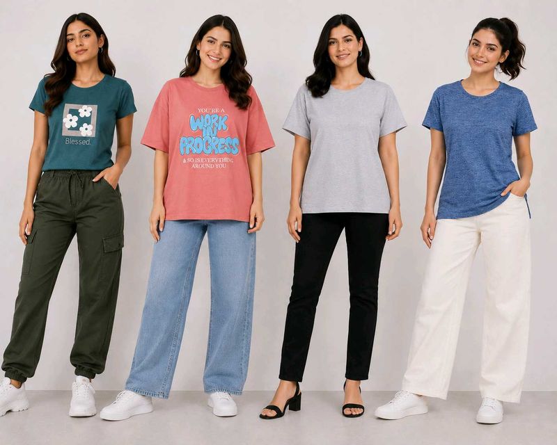 4 Comfortable Women's T-Shirts