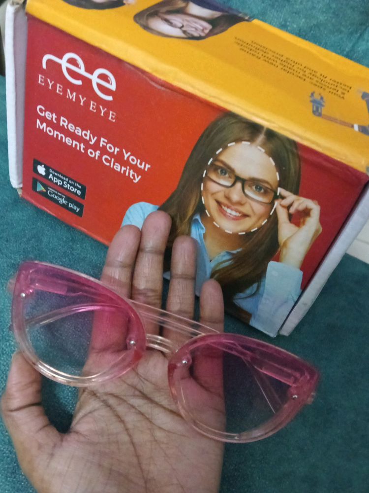 Eyemyeye Pink Frame Glasses