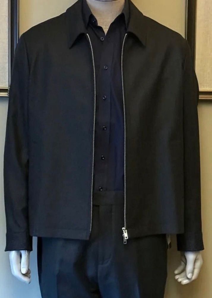 Men's Black Bomber Jacket