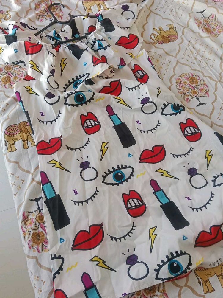 Unique Printed Dress Material