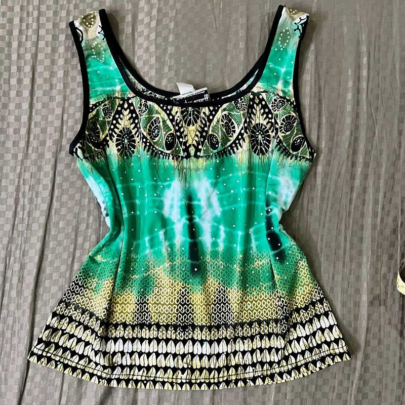 Boho desi y2k Tank Top