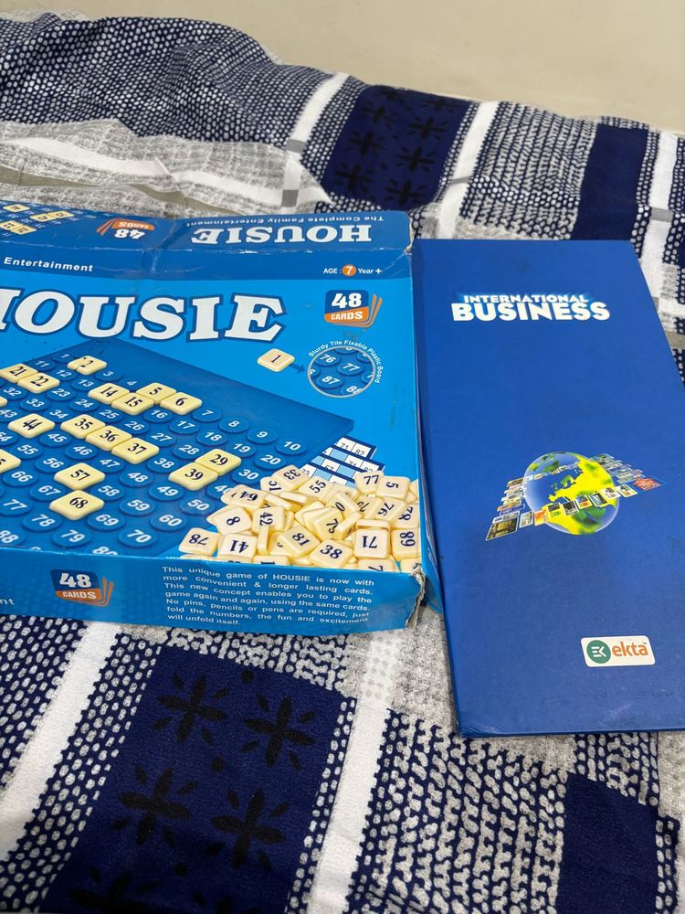 Housie and International Business Board Games
