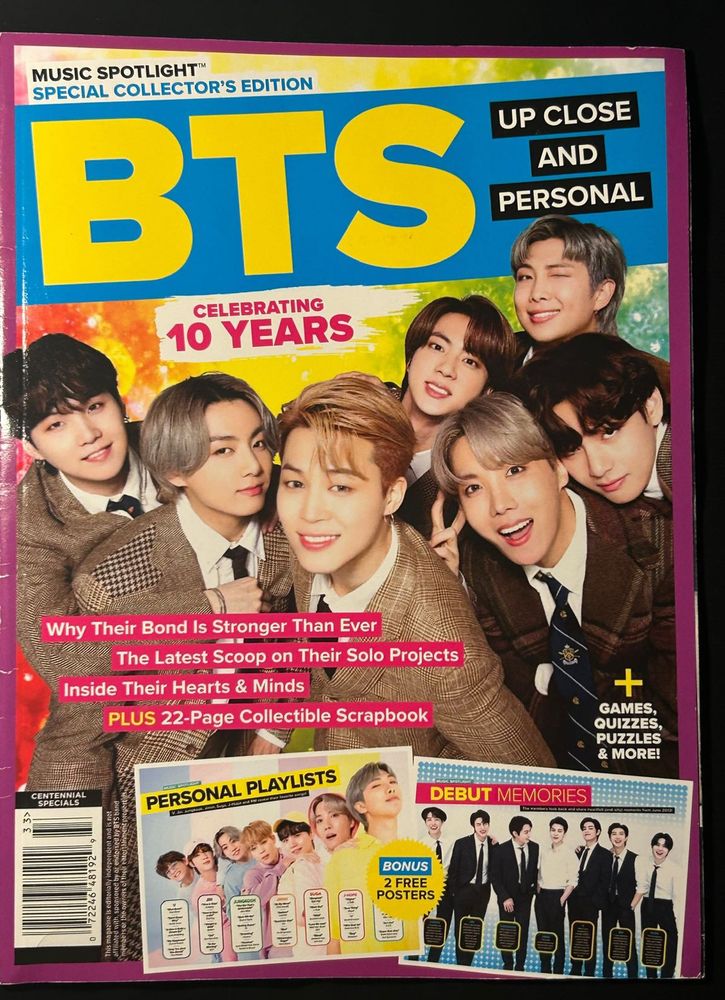BTS Special Collector's Edition Magazine