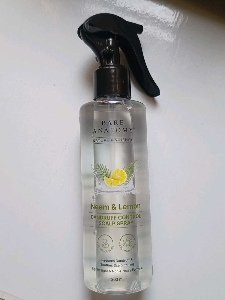 Bare Anatomy Neem &amp; Lemon Scalp Spray