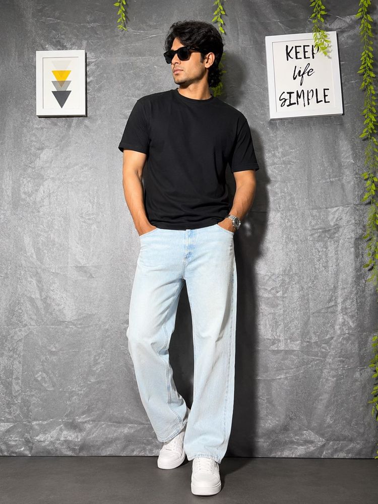 WRANGLER Light Wash Relaxed Fit Jeans