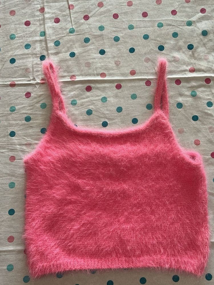 Pink Knitwear Top