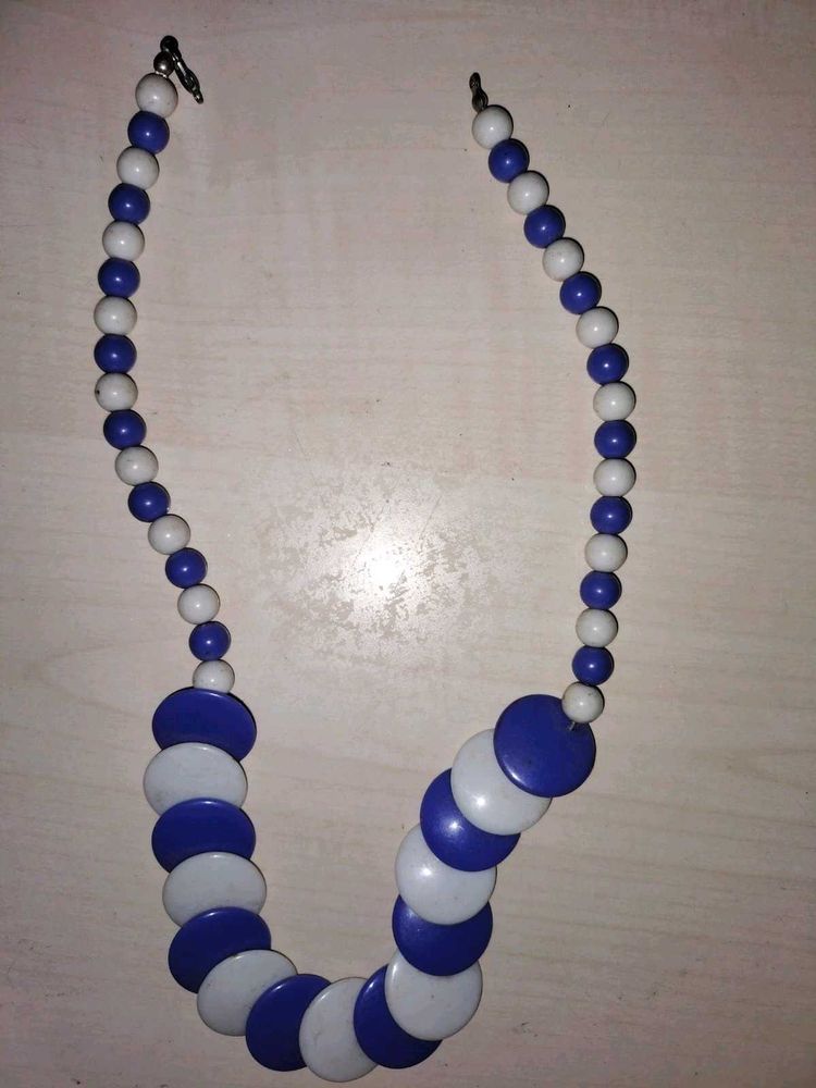 Purple With White Necklace💜