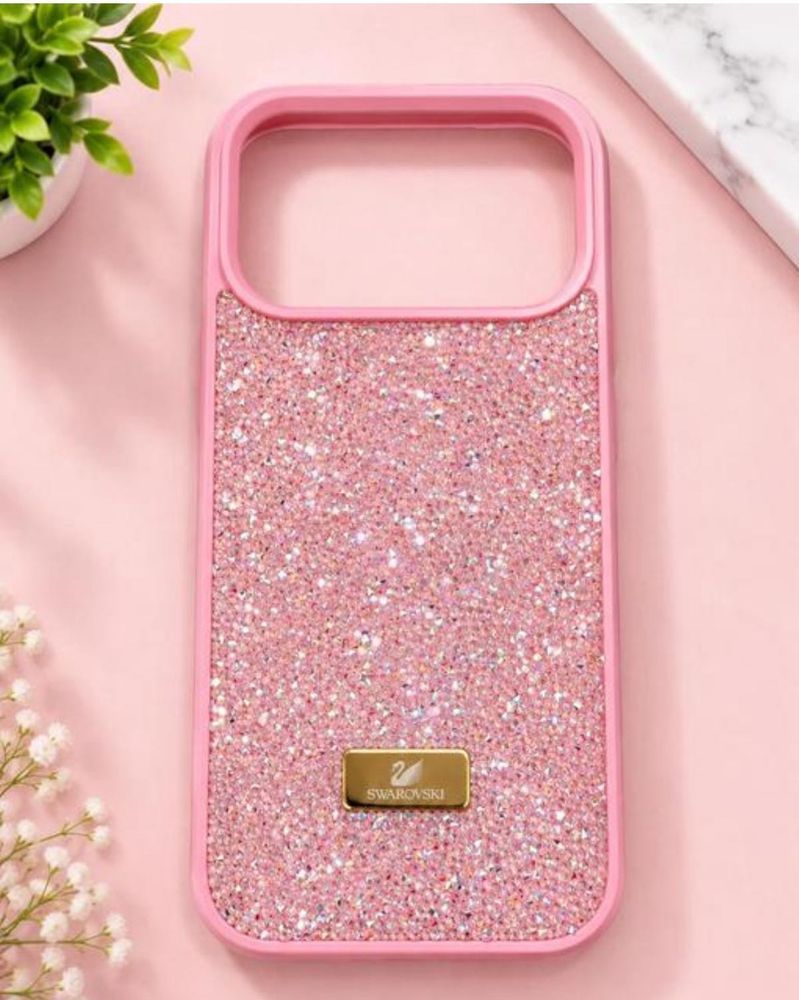 New iPhone 17 pro Pink Glitter iPhon