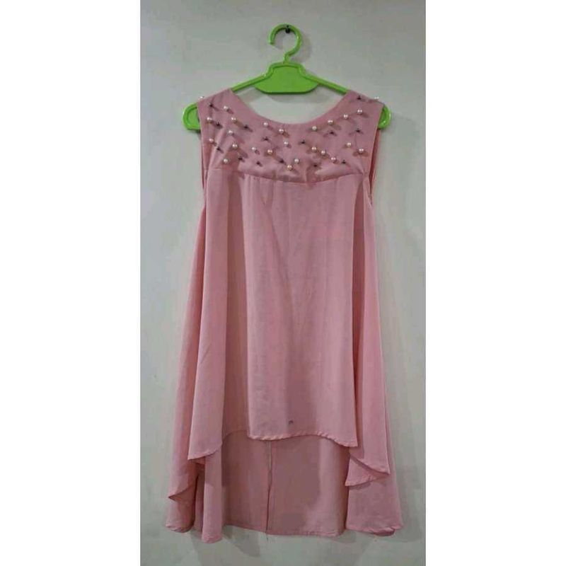 Pink Sleeveless Dress