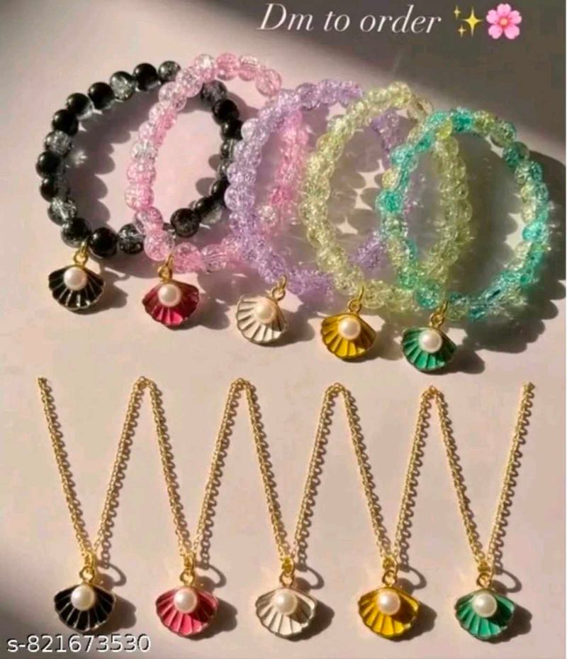 Chic Shell Charm Bracelets &amp; Necklaces