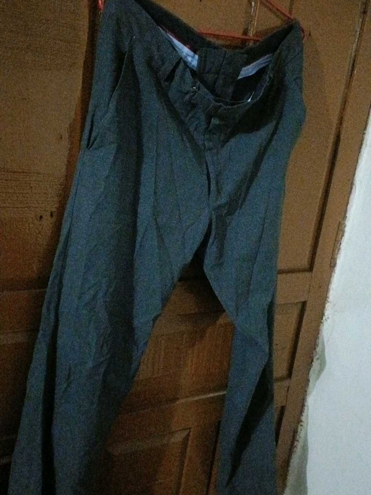 Men's Charcoal Grey Trousers