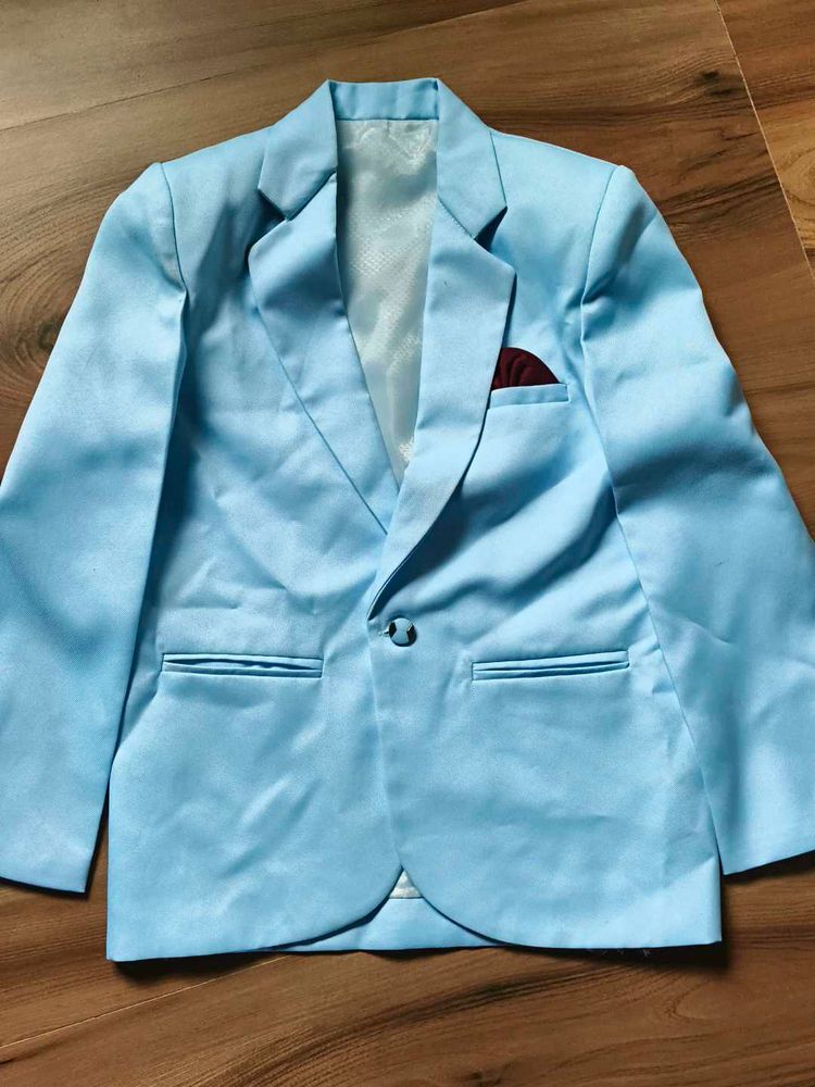 Boys Light Blue Blazer