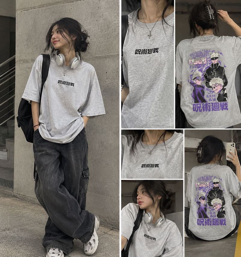 Anime Graphic T-Shirt
