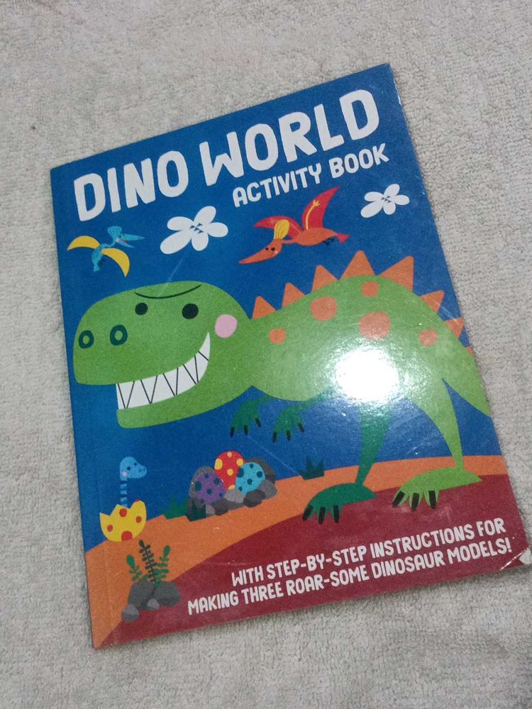 Dino World Activity Book