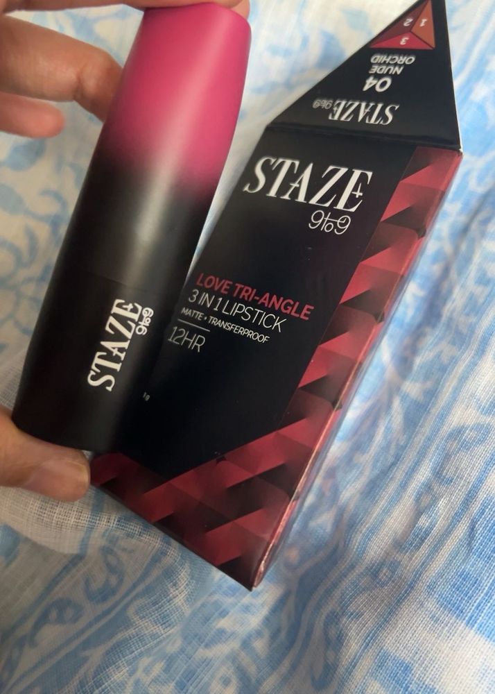 STAZE Love Tri-Angle 3-in-1 Lipstick