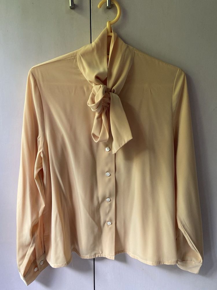 Elegant Pussy Bow Blouse