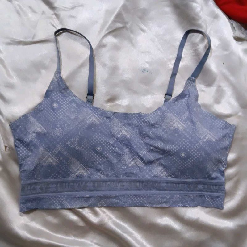 Comfortable Patterned Sports Bra