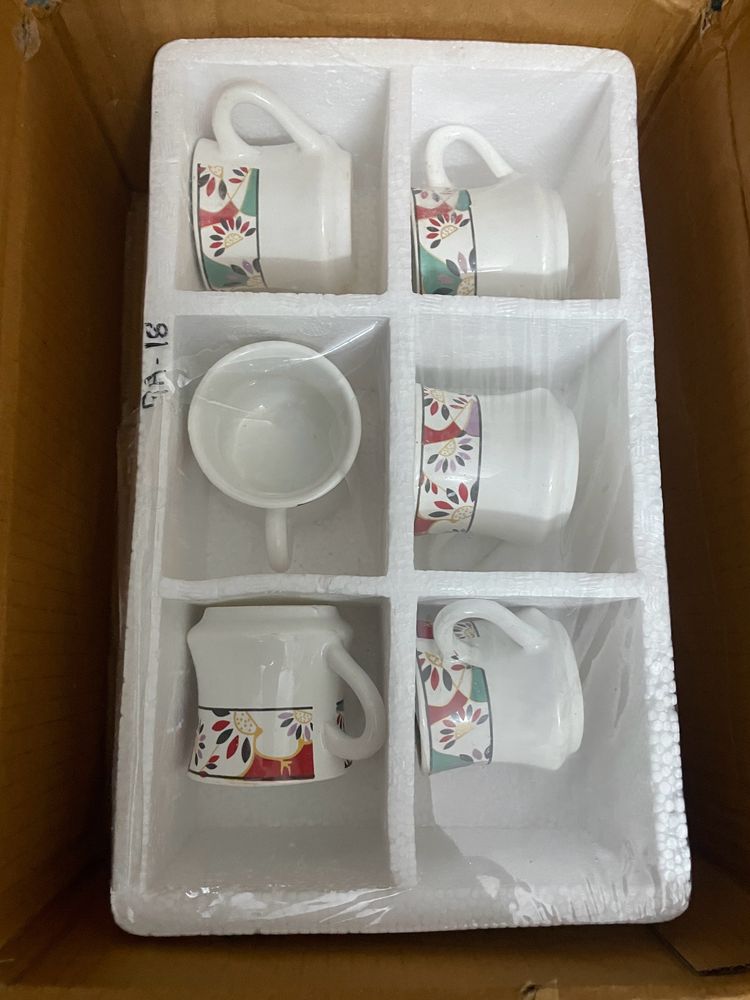 Elegant Ceramic Coffee Mug Set