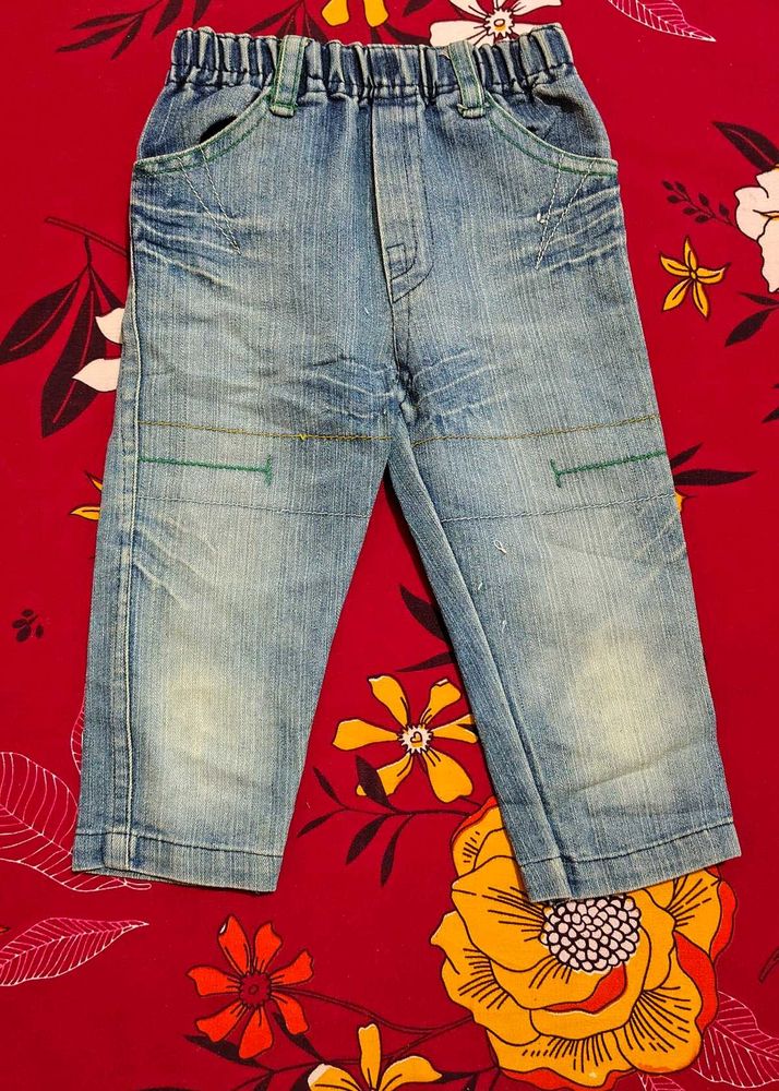 Light Wash Denim Jeans