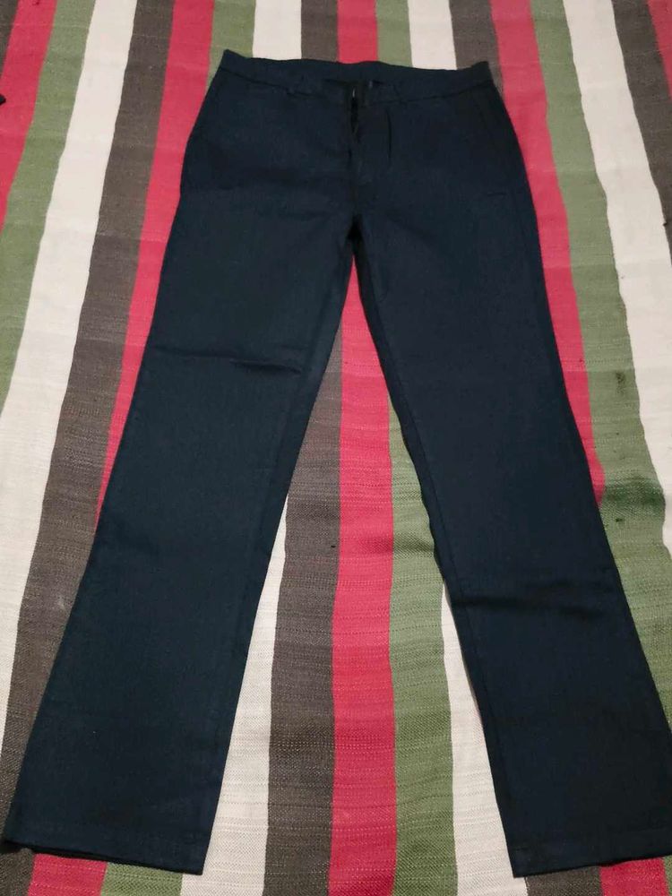 Black formal pants