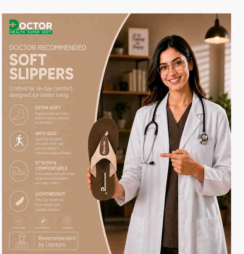 Doctor Recommended Soft Slippers