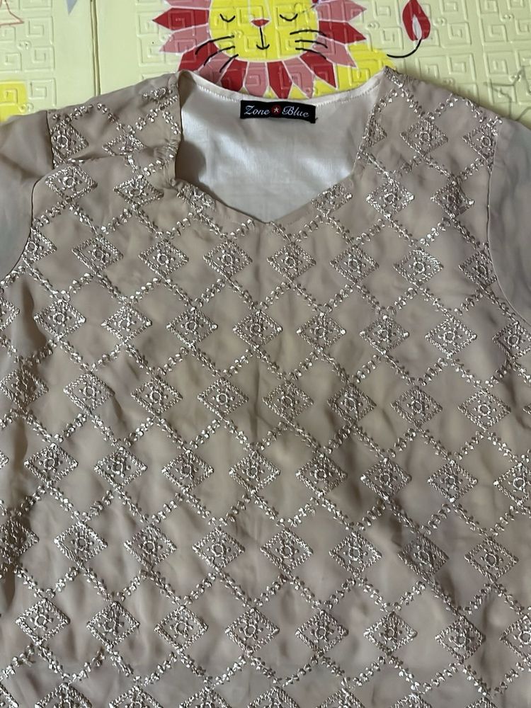 Elegant Embellished Blouse