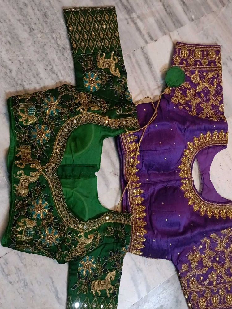 Embroidered Saree Blouse new