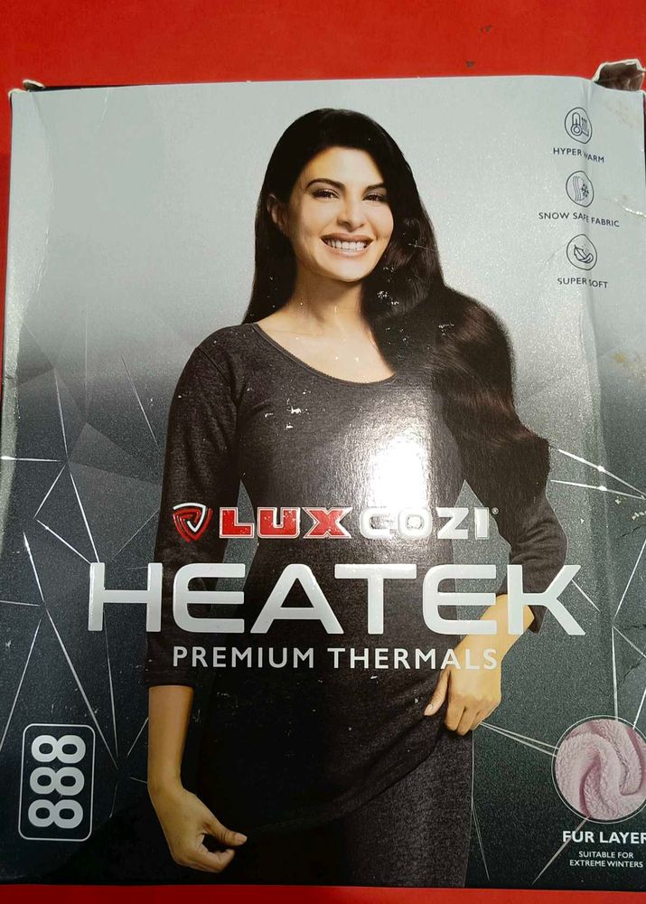 Lux Cozi Heatek Premium Thermals pack of 2