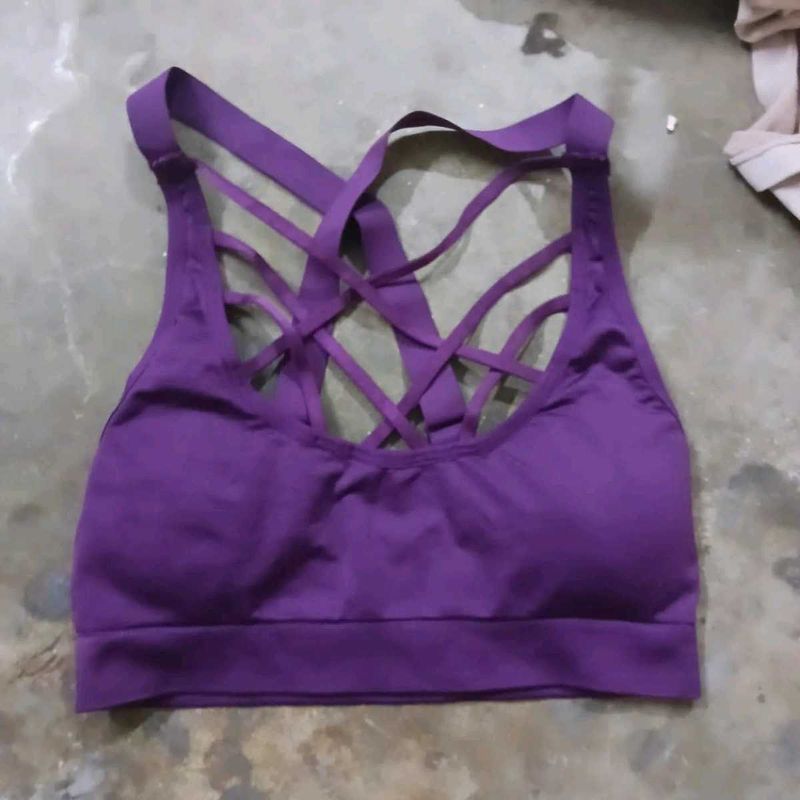 Purple 💜 Sports Bra
