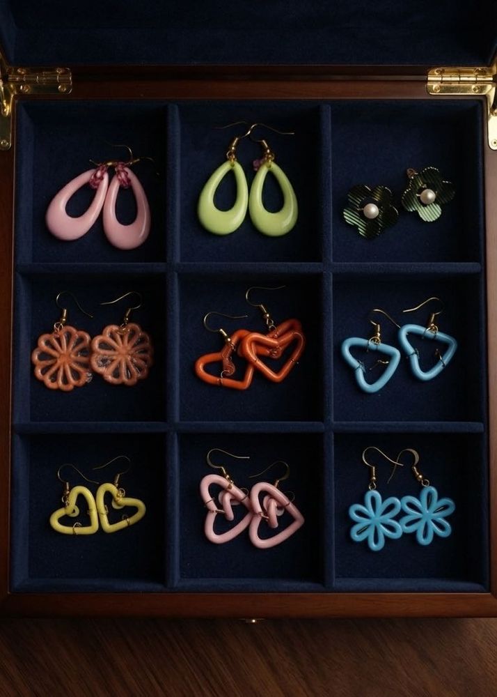 9 Colorful &amp; Fun Earrings Combo