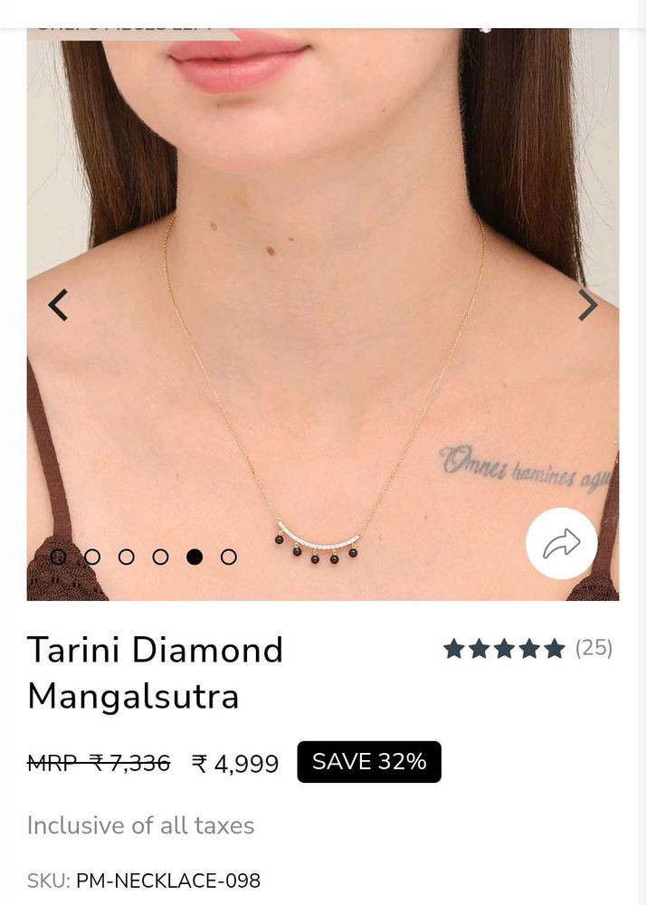 Tarini Diamond Mangalsutra