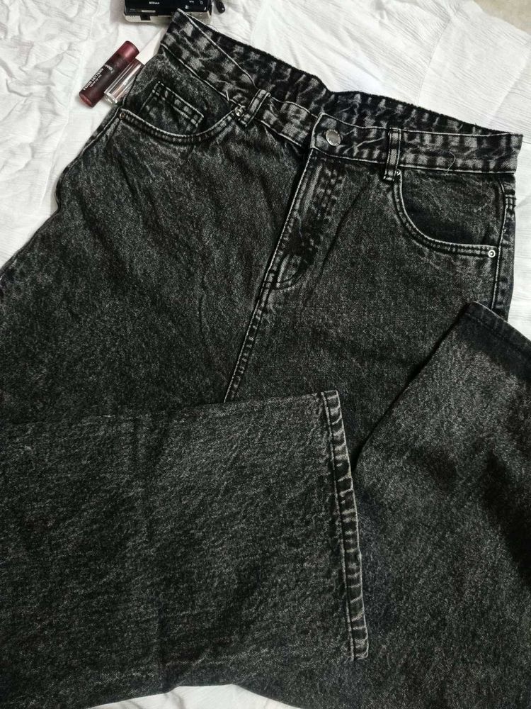 Acid Wash Black Jeans🫶🏻