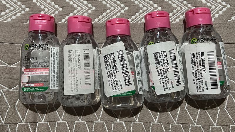 Garnier Micellar Cleansing Water - 5 Bottles