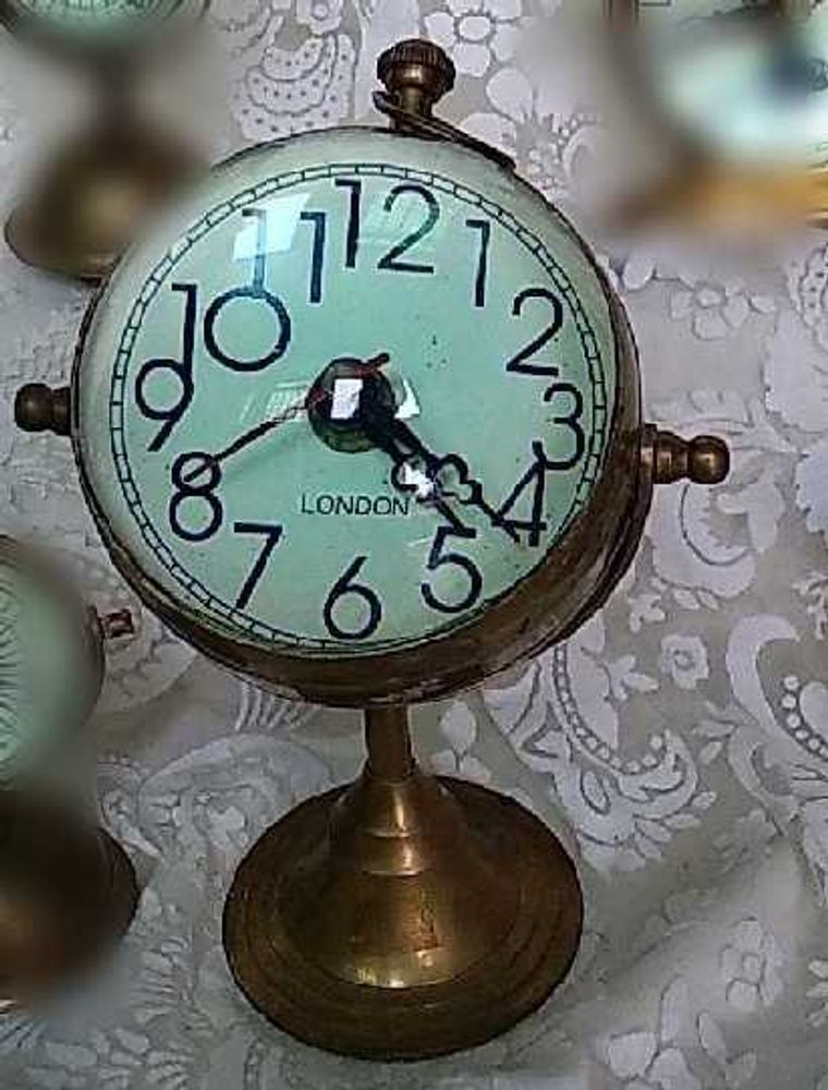 Vintage Brass Desk Compass