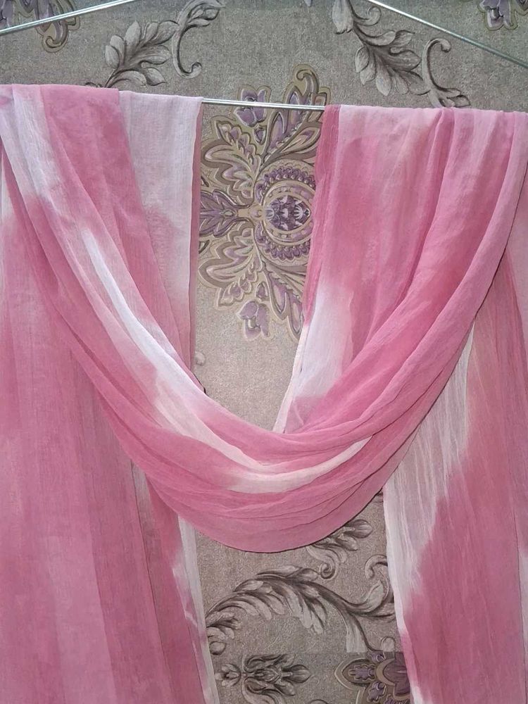 Pink Ombre Chiffon Dupatta