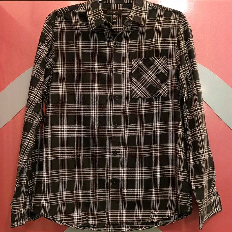 Men's Plaid Long Sleeve Shirt