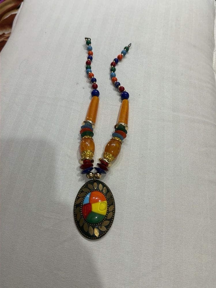 Bohemian Beaded Necklace