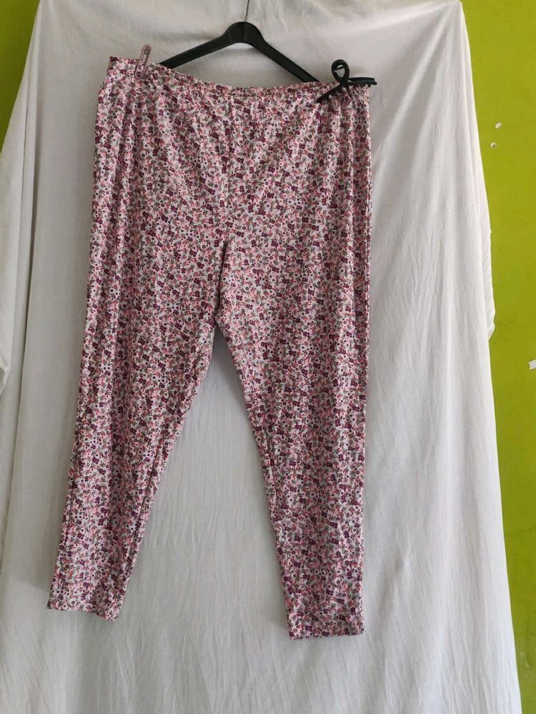 Floral Print Comfortable Palazzo Pants