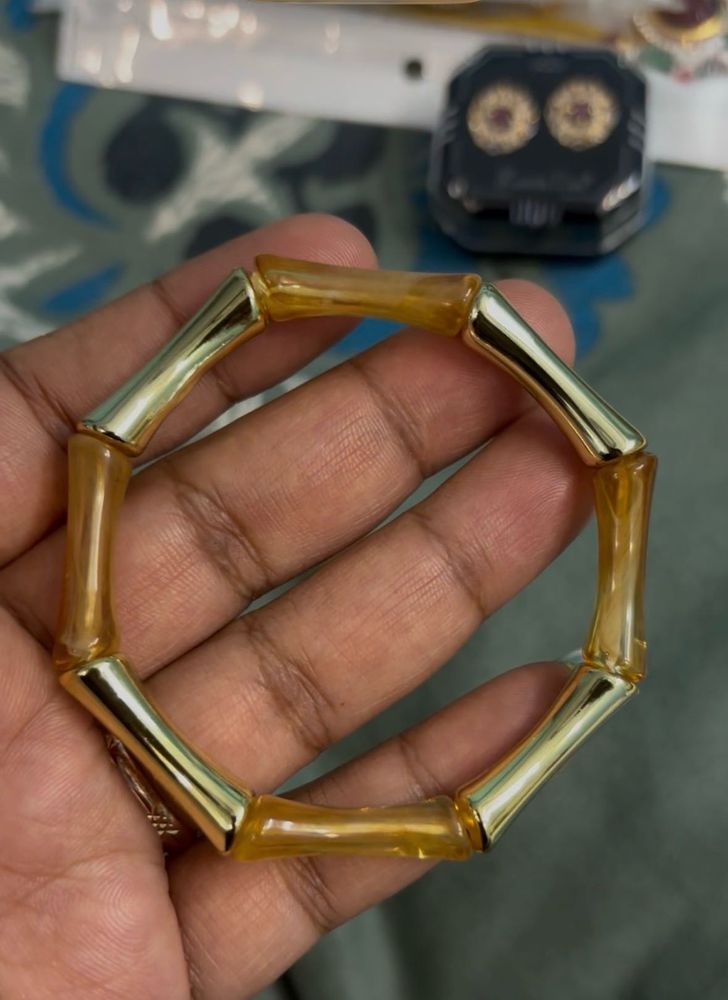 Unique Bamboo Style Bracelet
