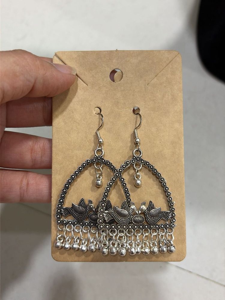 Brand new Boho Bird Jhumka Earrings
