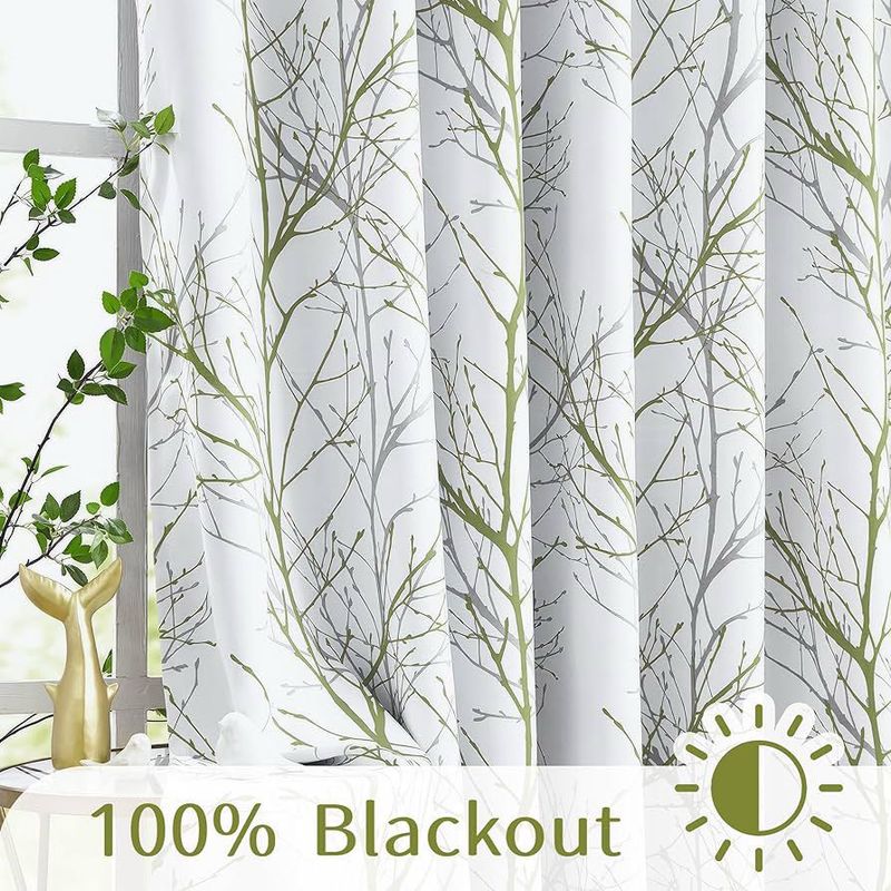 Window Blackout Curtains: Nature Inspired