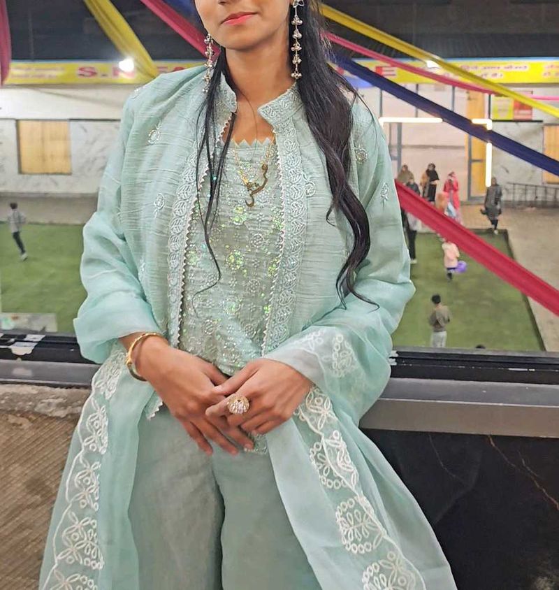 Elegant wedding heavy Latest indo western