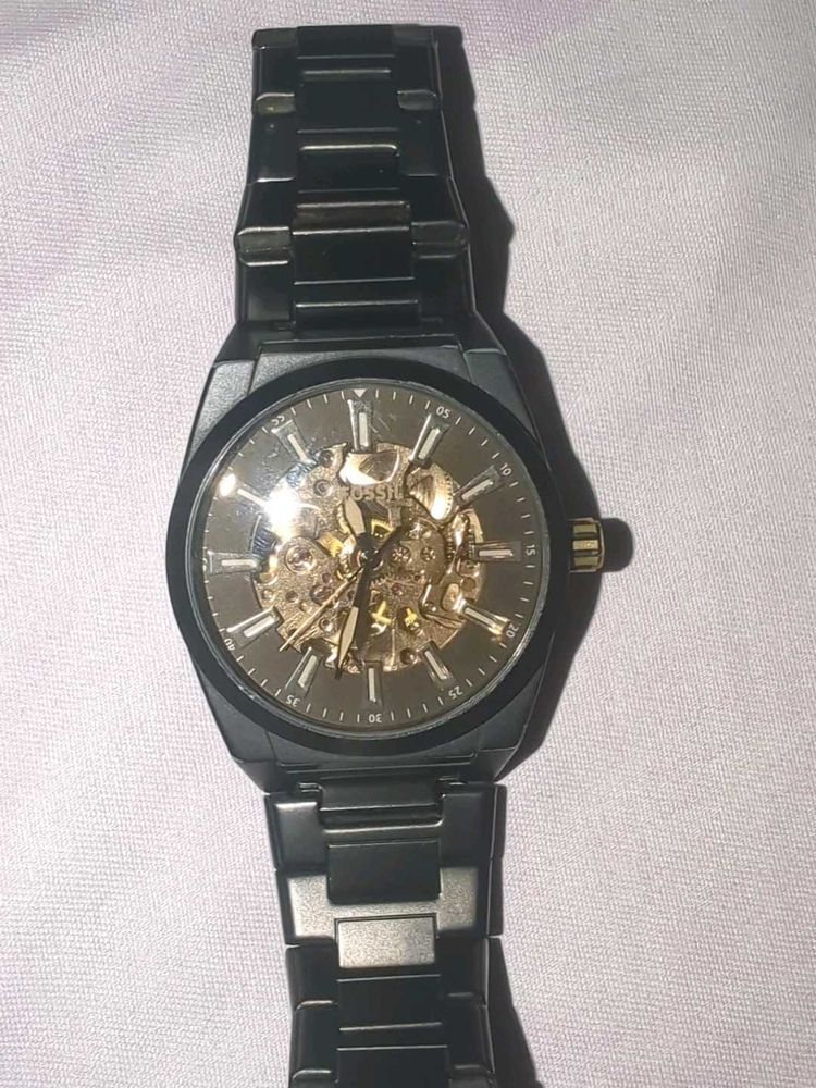 Fossil Skeleton Automatic Watch