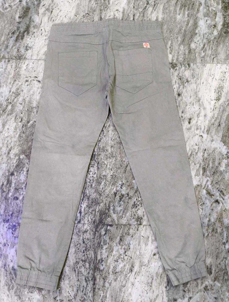 Men's Grey Jogger Pants