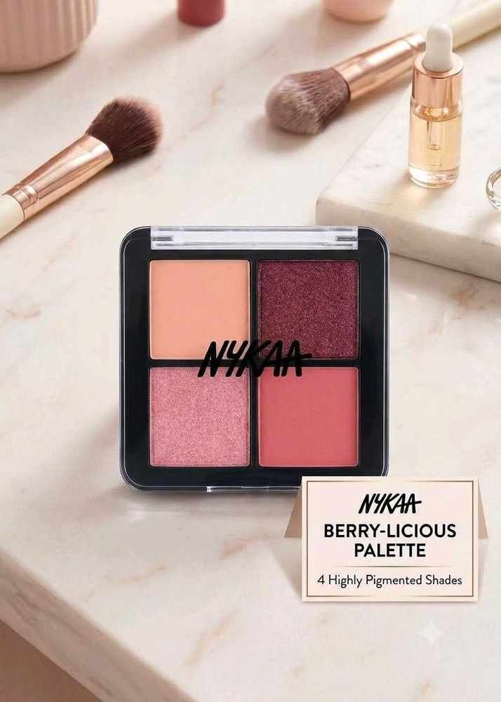 Nykaa Berry-Licious Eyeshadow Palette
