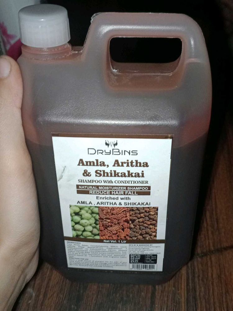 Drybins Amla, Aritha &amp; Shikakai Shampoo