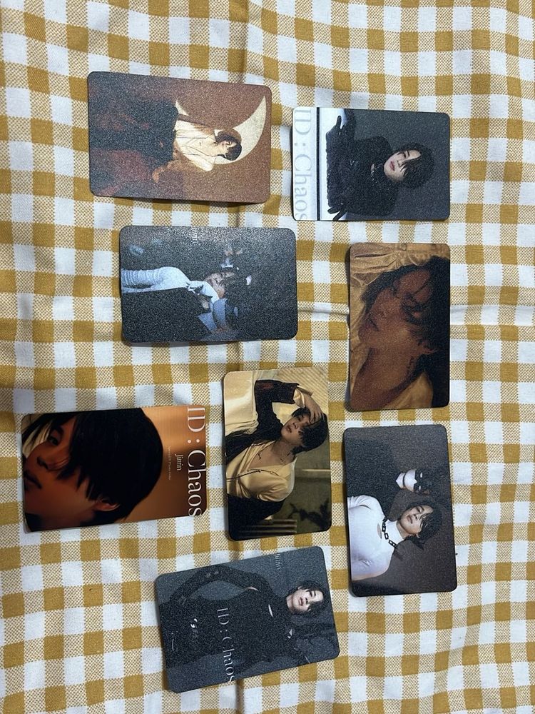 BTS JiminPhoto Folio Unofficial Photocards