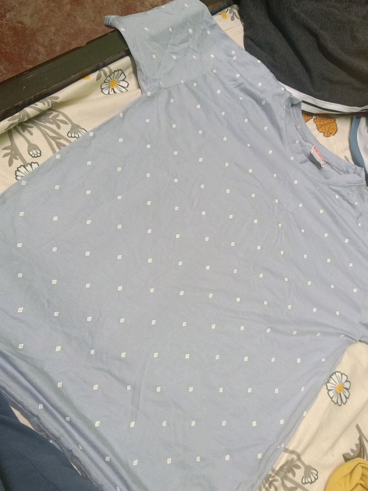 A Blue Print T Shirt