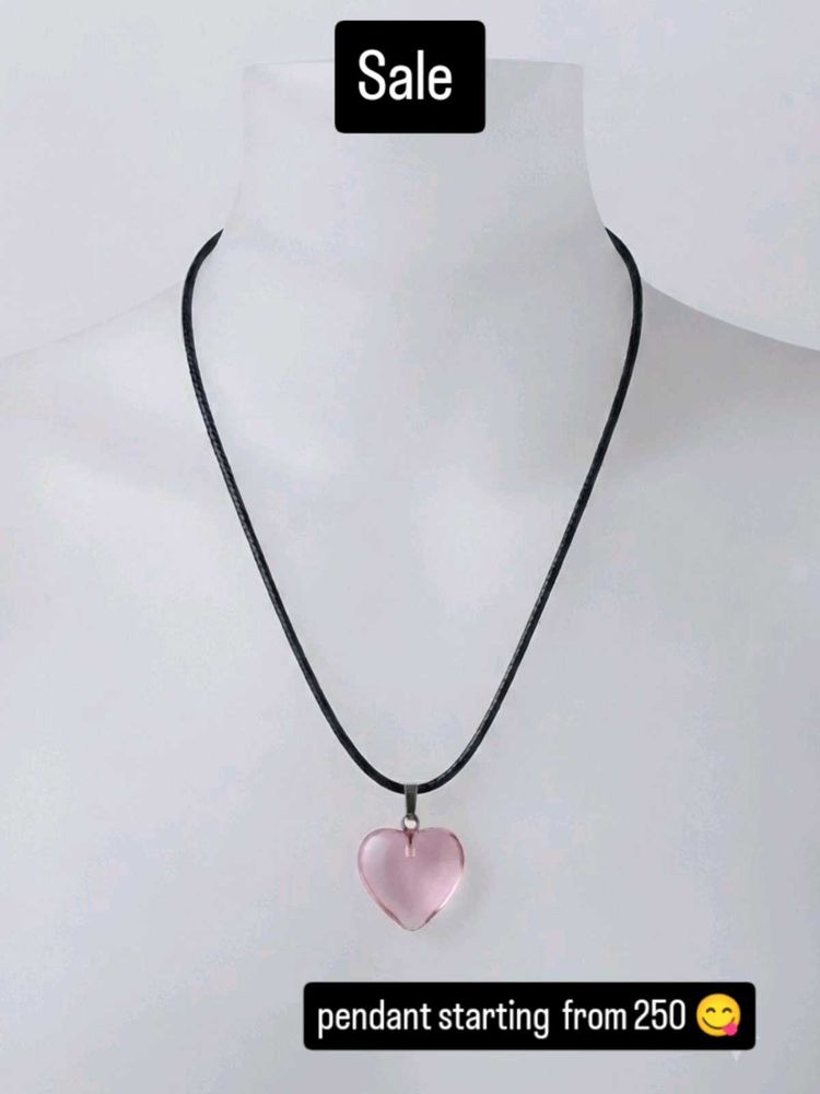 Translucent Pink Pendant