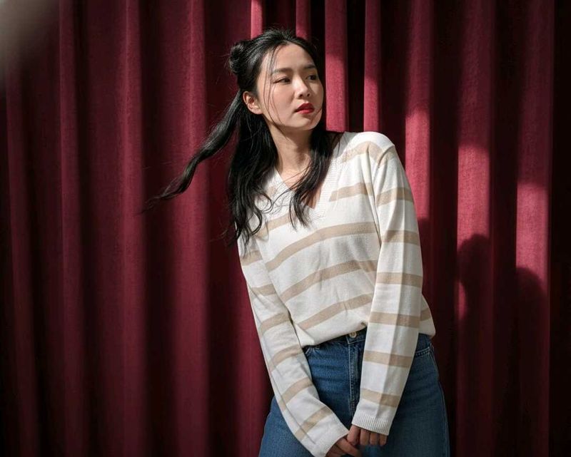 🎀BUY '1' GET '1' FREE Striped Long Sleeve Top